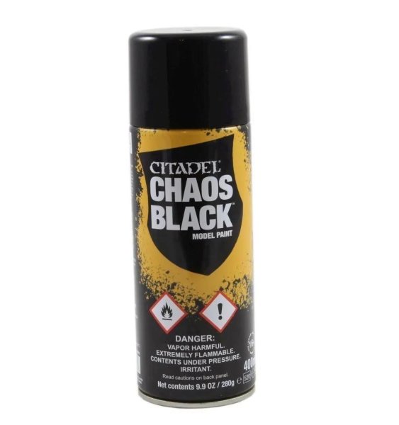 Chaos Black Spray Grundierung (400ml)