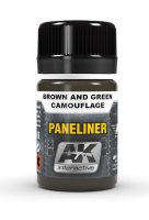 Paneliner for Grey and Blue Camouflage