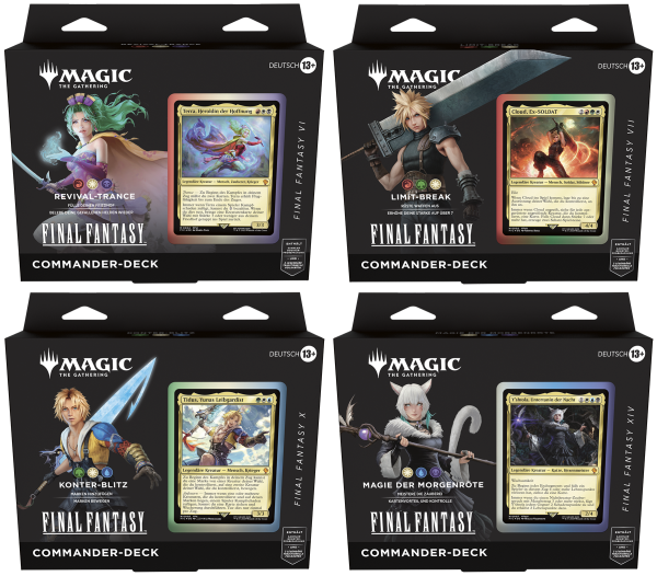 Commander-Deck-Set (4 Decks) - englisch