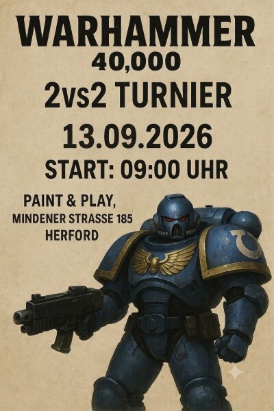 Warhammer 40.000 2vs2 Team Clash