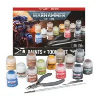 Warhammer 40.000: Paints + Tools Set