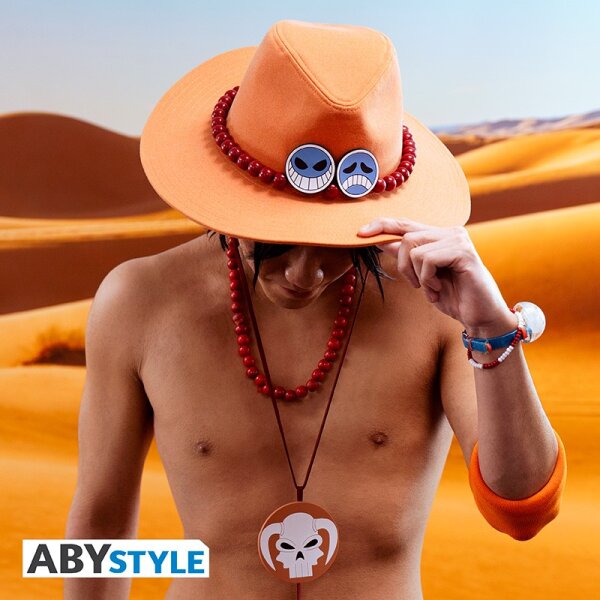 ONE PIECE – PORTGAS D. ACE – CAPPELLO REPLICA