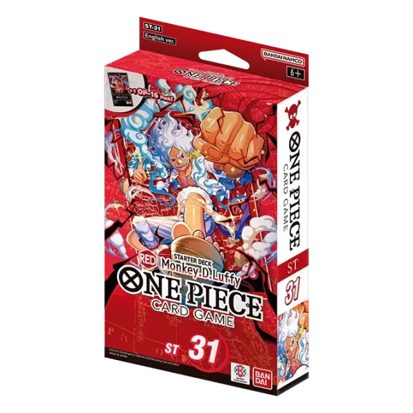 RED Monkey.D.Luffy - Starter-Deck ST-31 - englisch