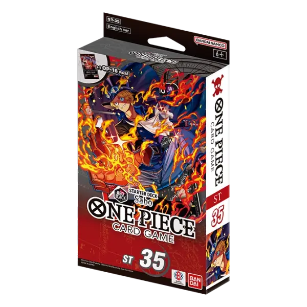 RED/BLACK Sabo - Starter-Deck ST-35 - englisch