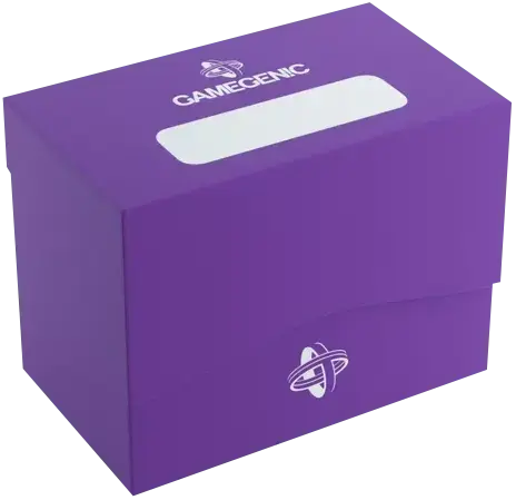 Gamegenic - Side Holder 80+ Purple - Deck Box