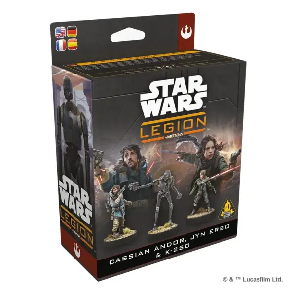 Star Wars: Legion – Cassian Andor, Jyn Erso & K-2SO